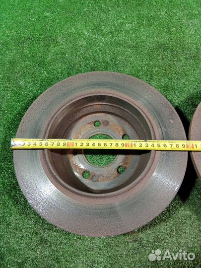 Диск тормозной (комплект) задний Mercedes-Benz