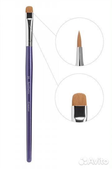 Creator Синтетик 20 кисть овальная (Synthetic)