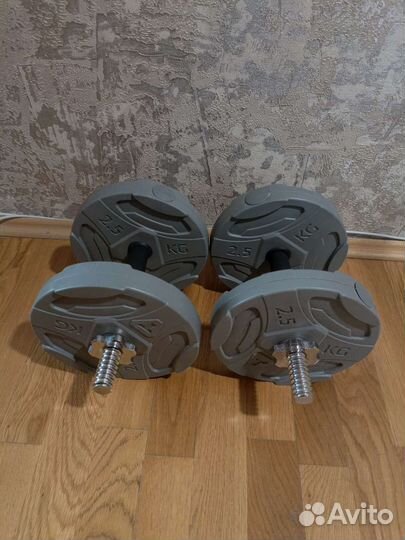 Гантели Спортмастер по 5 кг