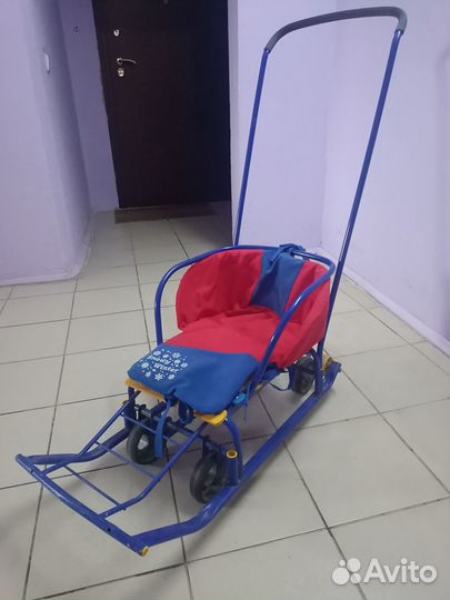 Продам детские санки (санки-коляску)