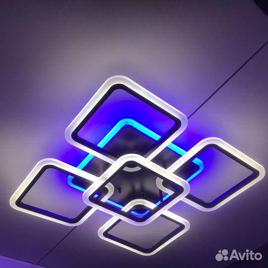 Люстра светодиодная на 20кв\м