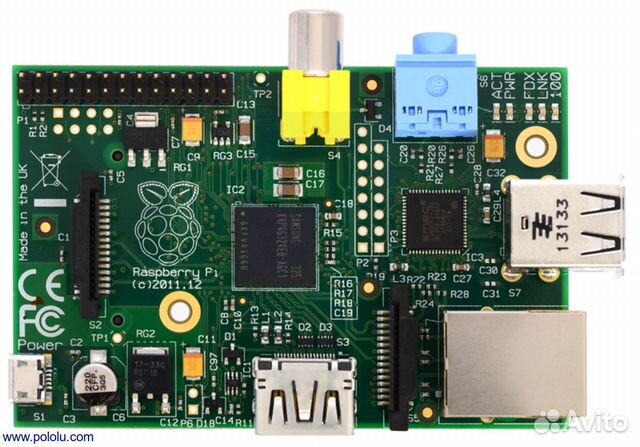 Микрокомпьютер Raspberry Pi 1 малина Model B