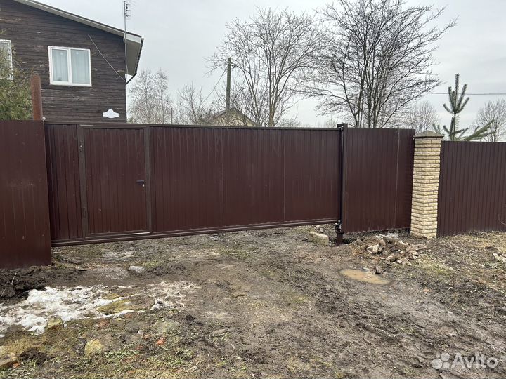 Ворота и заборы под ключ