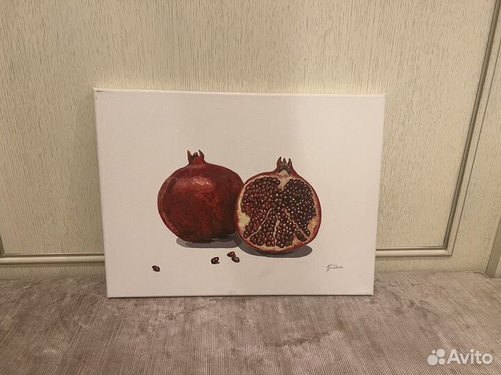 Картина маслом на холсте натюрморт