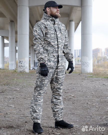 Костюм горка 5 Серая цифра Деми