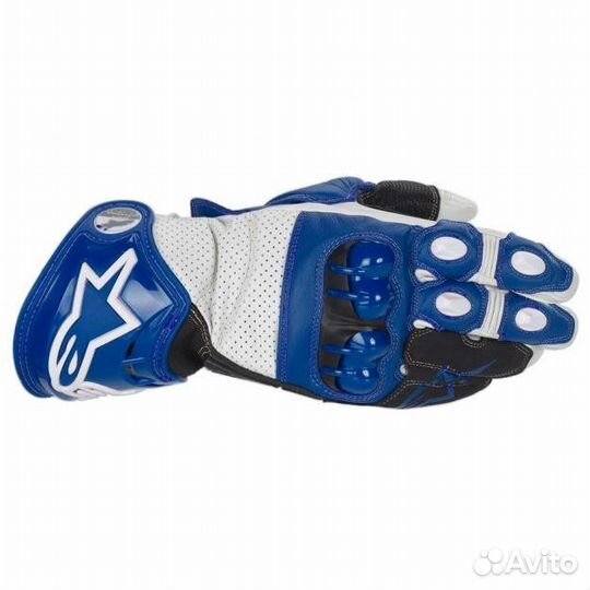 Перчатки Alpinestars GP-tech черно-синие (XL)