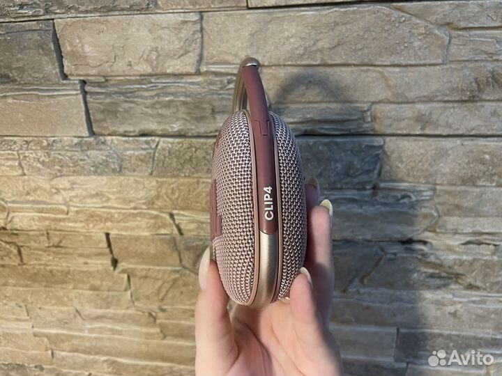 Портативная колонка JBL clip 4 Розовая/Оригинал