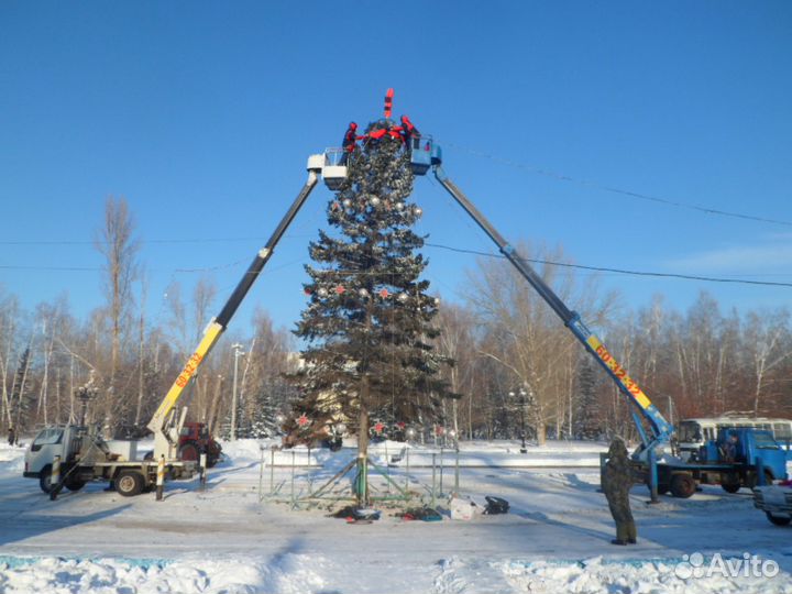 Услуги/Аренда Автовышки 15,21,25,27м(площадки)