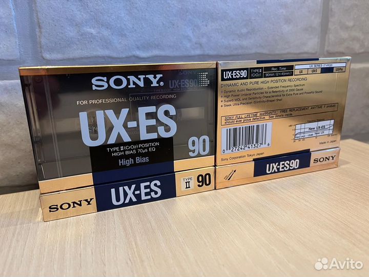 Аудиокассеты sony UX-ES 90