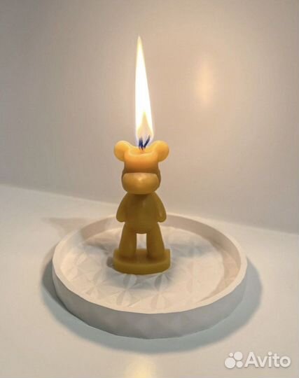 Силиконовый молд мишка