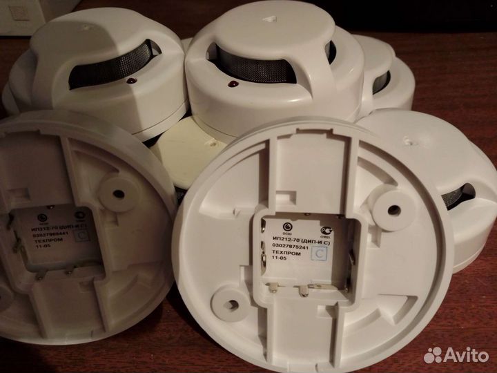 Охранные и пожарные датчики (не адресные)