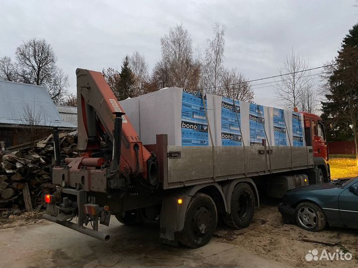 Газобетонные блоки с завода Бонолит