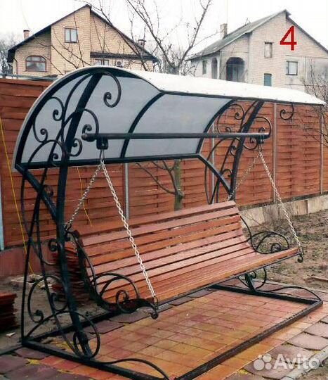 Качели садовые