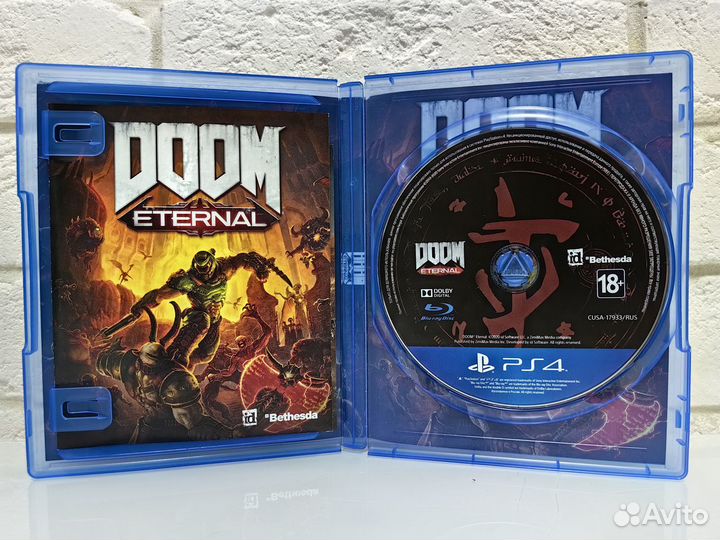 Doom Eternal PS4 диск