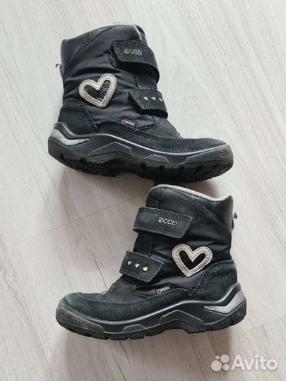 Ботинки утеплённые детские Ecco р30