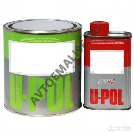 U-POL Грунт 4+1 UHS Серый 1л S2025 + 0,25л S2030