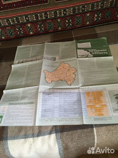 Туристические карты схемы СССР