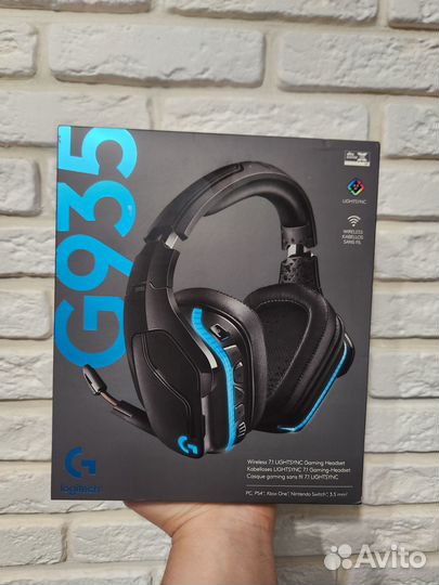 Наушники Logitech G935