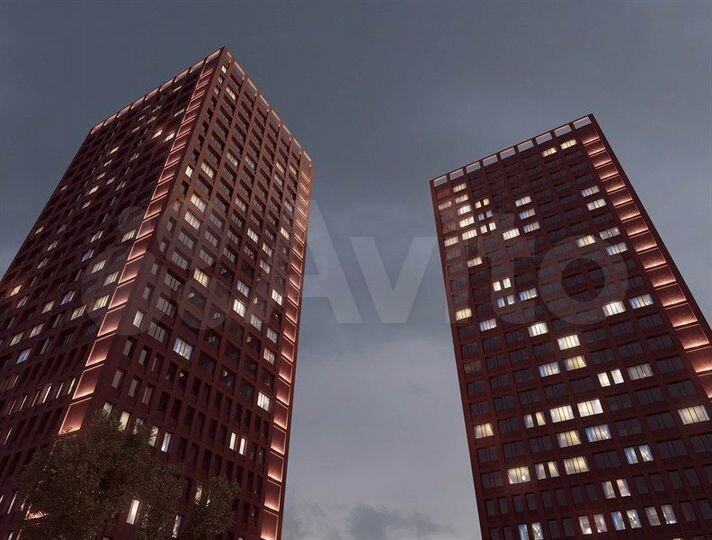 2-к. квартира, 52,6 м², 14/25 эт.