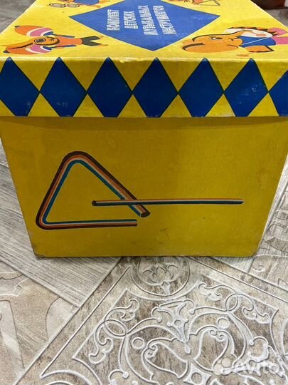 Коробка для комплекта детских музыкальных