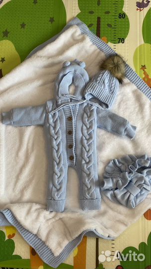 Зимний конверт на выписку