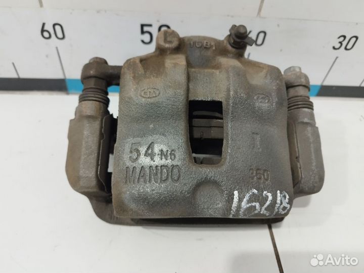 Суппорт тормозной передний левый Solaris 2