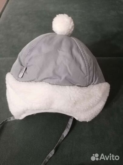 Шапка зимняя на мальчика р. 44