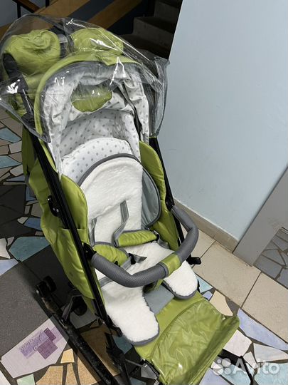 Санки коляска nika