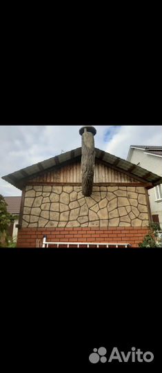 Мангал, барбекю из артбетона