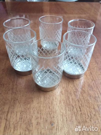 Рюмки, стопки хрусталь,мельхиор СССР