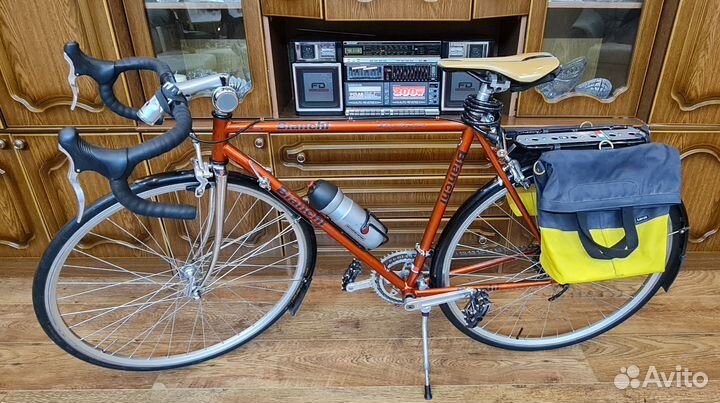 Итальянский шоссейный велосипед bianchi 80-х