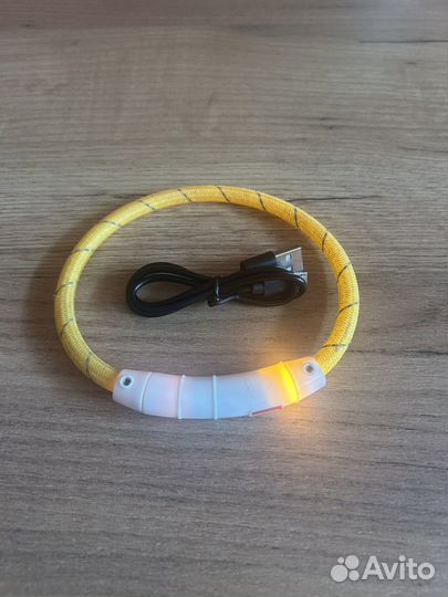 Ошейник светящийся XS