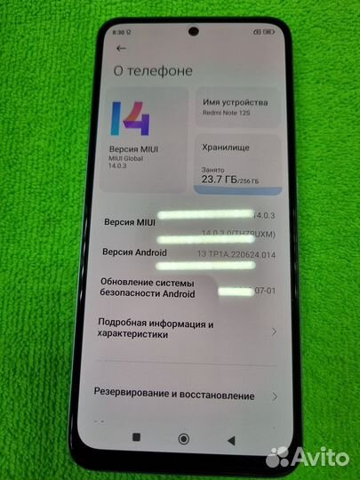 Xiaomi Redmi Note 12S, 8/256 ГБ