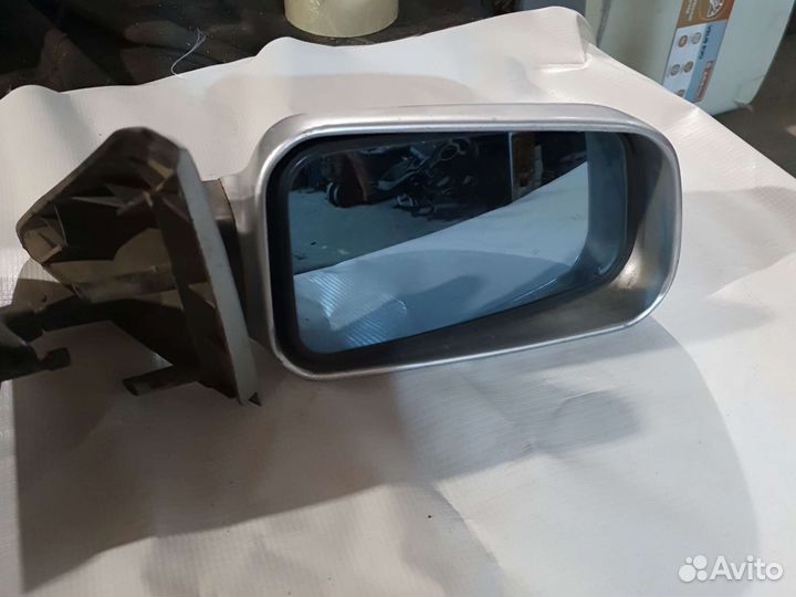 2 зеркала 2110 серебристые элементы синие