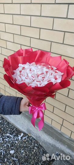 Сладкие букеты из конфет