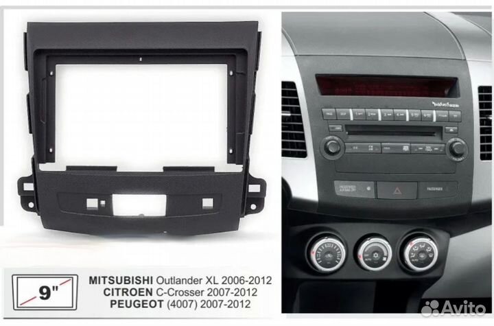 Магнитола Mitsubishi Outlander 2006-2012г 2/32G 'B
