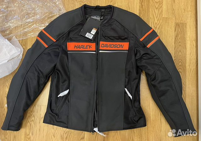 Мото куртка Harley-Davidson Brawler Leather Jacket объявление продам