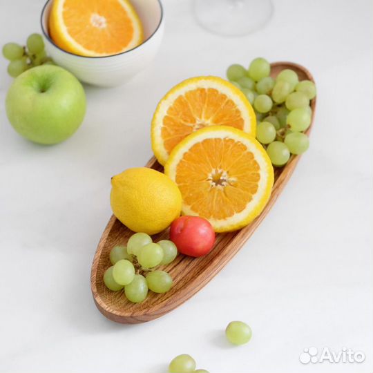 Деревянная тарелочка monomount oval