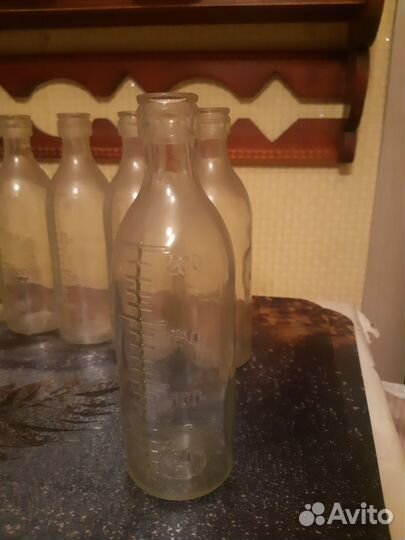 Мерные стеклянные баночки СССР, 