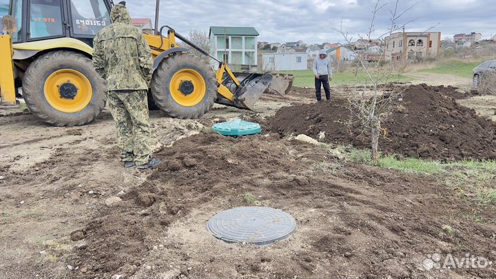 Монтаж септика под ключ