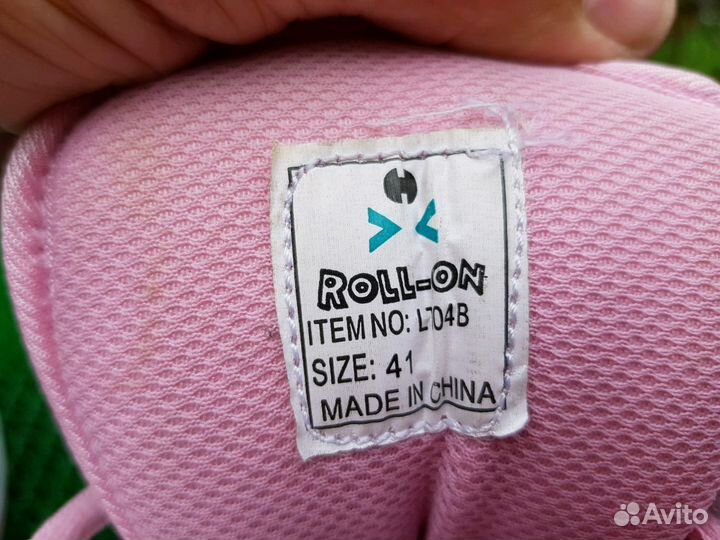 Кроссовки ролики р.39