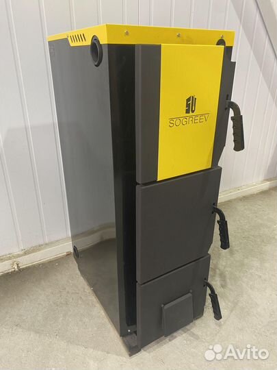 Котел отопления 35 кВт на дровах Eco