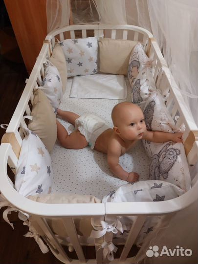 Детская кроватка трансформер