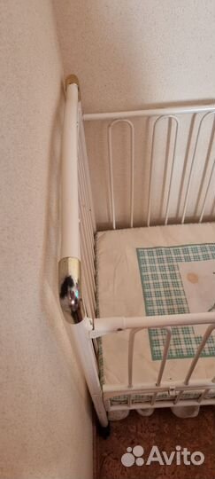 Детская кровать с люлькой