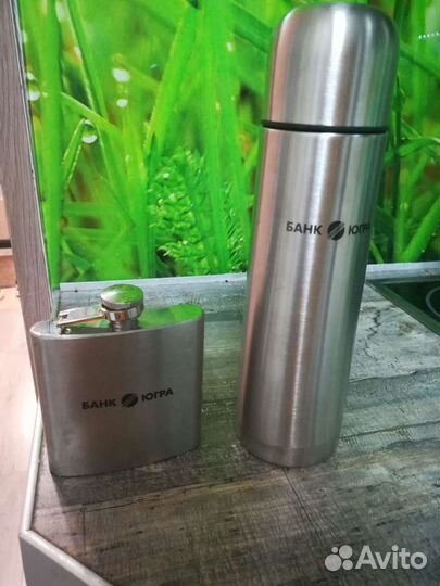 Термос и фляжка