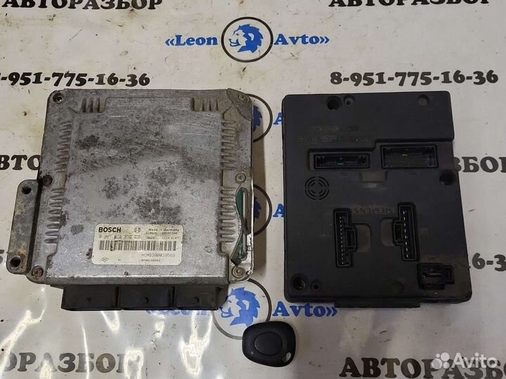 Эбу блок комфорта Renault megane 1