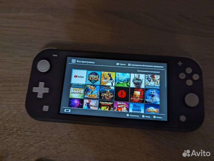 Nintendo switch lite и много игр