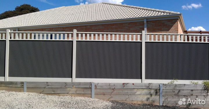 Забор металлический профессионально качественно