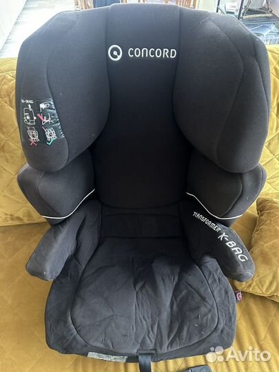 Детское автокресло 15 до 36 кг concorde