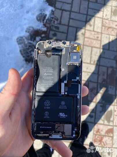 Материнская плата айфон х